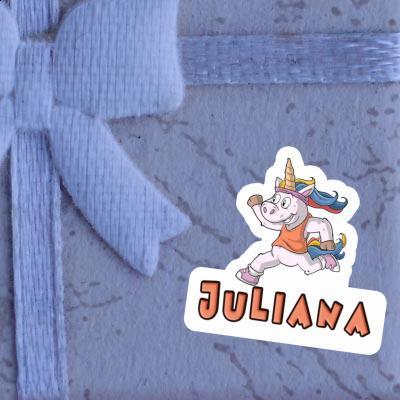 Runner Sticker Juliana Laptop Image