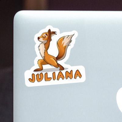 Squirrel Sticker Juliana Notebook Image