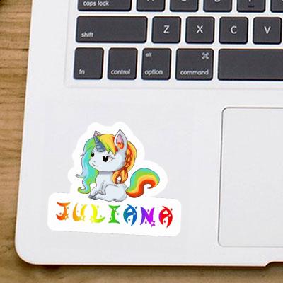 Juliana Sticker Unicorn Image