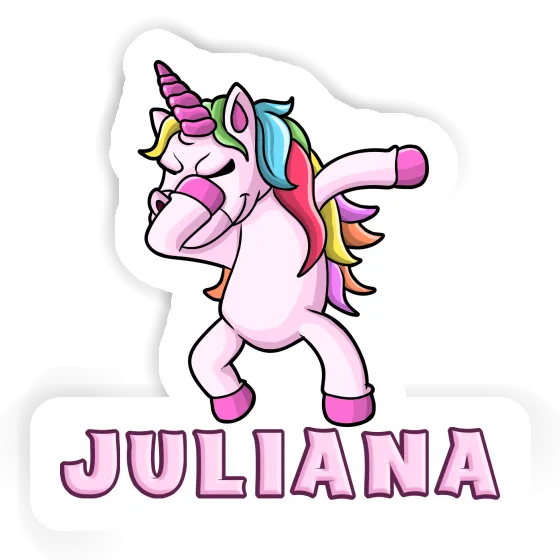 Sticker Juliana Dabbing Unicorn Gift package Image