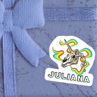 Juliana Sticker Unicorn Skull Gift package Image