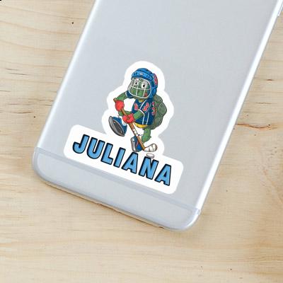 Sticker Ice-Hockey Player Juliana Image