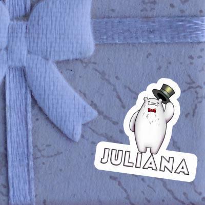 Ours polaire Autocollant Juliana Notebook Image