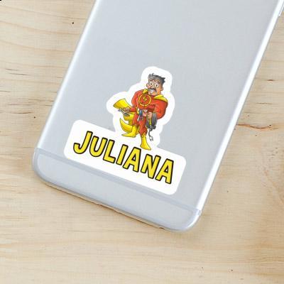 Sticker Juliana Electrician Gift package Image