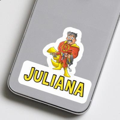 Sticker Juliana Electrician Gift package Image