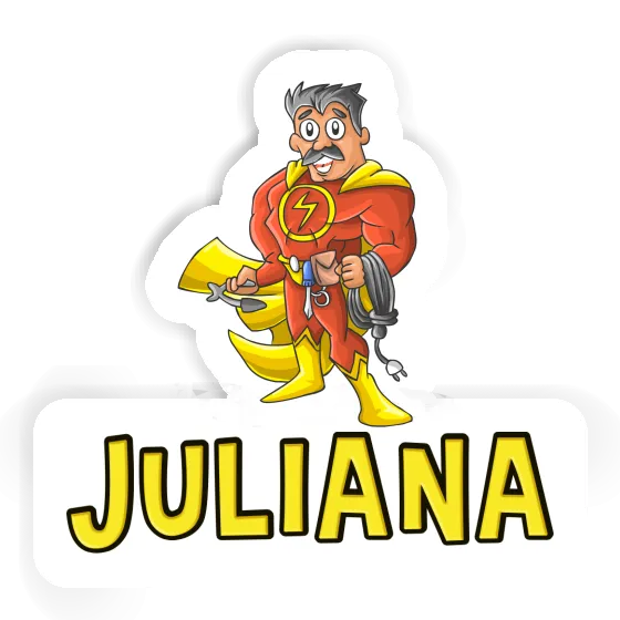 Sticker Juliana Electrician Image