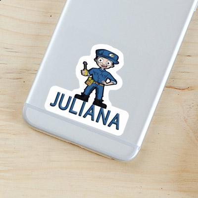 Juliana Sticker Electrician Notebook Image