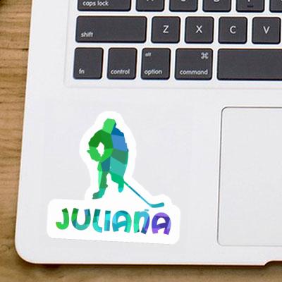 Sticker Juliana Hockey Player Gift package Image