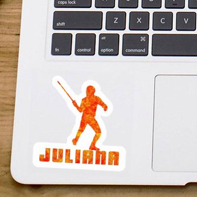 Juliana Sticker Fencer Gift package Image