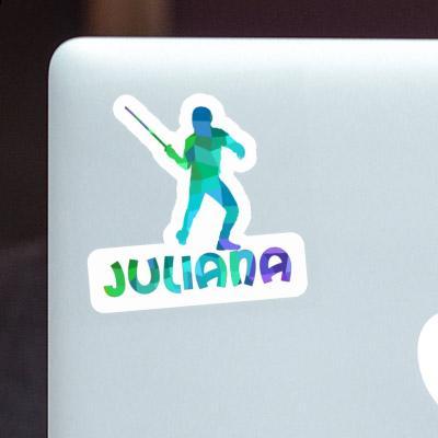 Sticker Fencer Juliana Gift package Image