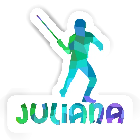 Sticker Fencer Juliana Image