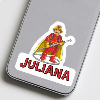 Firefighter Sticker Juliana Gift package Image