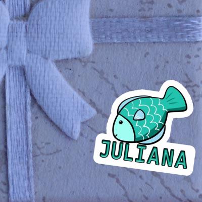 Juliana Sticker Fish Notebook Image