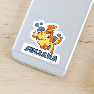 Fish Sticker Juliana Laptop Image