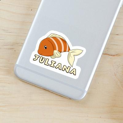 Sticker Juliana Fish Gift package Image