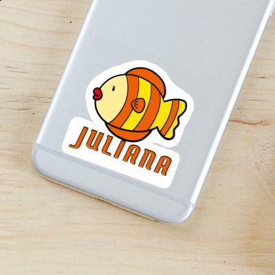 Fish Sticker Juliana Laptop Image