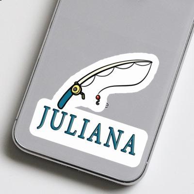 Juliana Sticker Angelrute Notebook Image