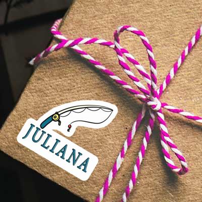 Sticker Fishing Rod Juliana Gift package Image