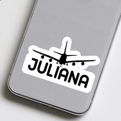 Juliana Sticker Airplane Laptop Image