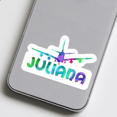 Autocollant Avion Juliana Laptop Image