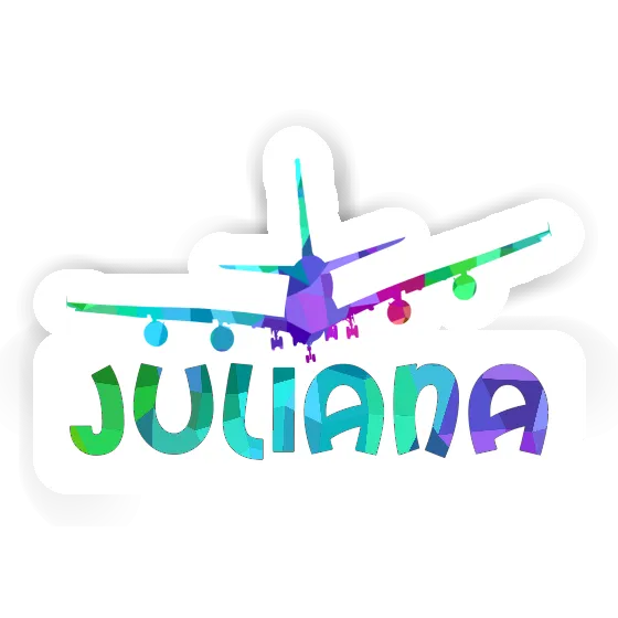 Sticker Airplane Juliana Gift package Image