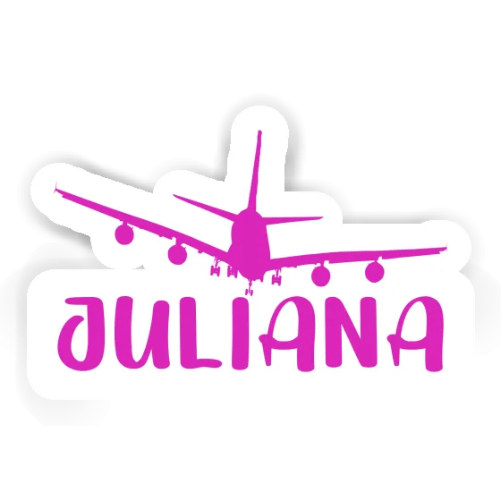 Avion Autocollant Juliana Notebook Image