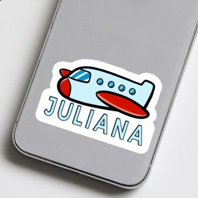 Sticker Plane Juliana Notebook Image