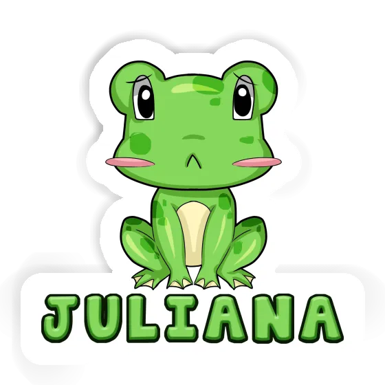 Sticker Frog Juliana Image