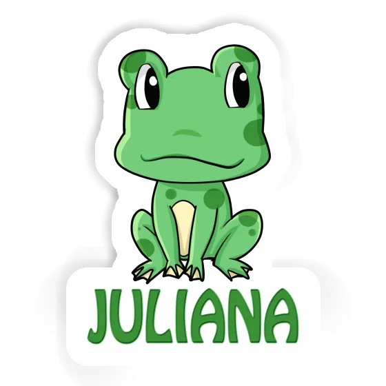 Juliana Sticker Frog Gift package Image