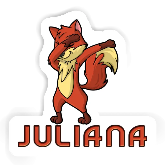 Sticker Dabbing Fox Juliana Gift package Image