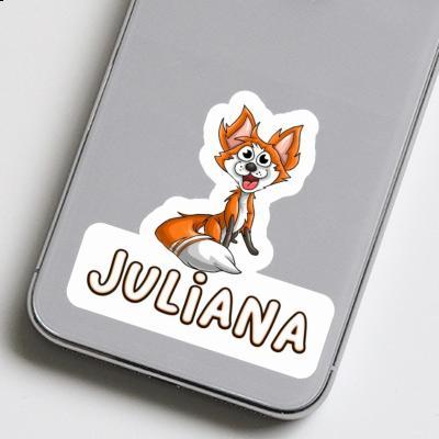 Aufkleber Fuchs Juliana Image