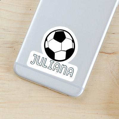 Autocollant Ballon de foot Juliana Image