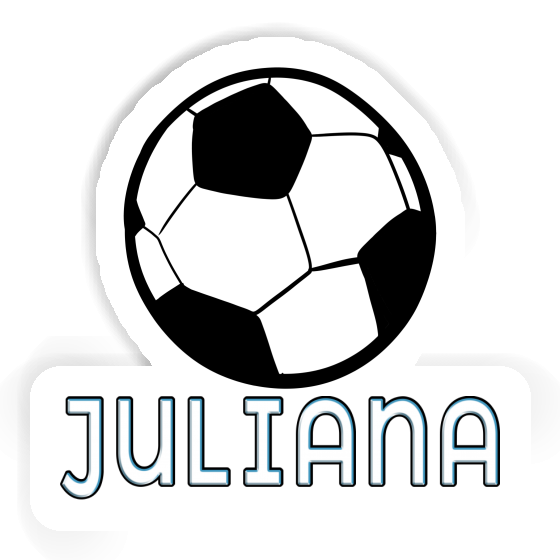 Football Sticker Juliana Laptop Image