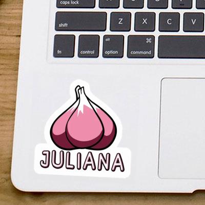 Aufkleber Knoblauch Juliana Notebook Image