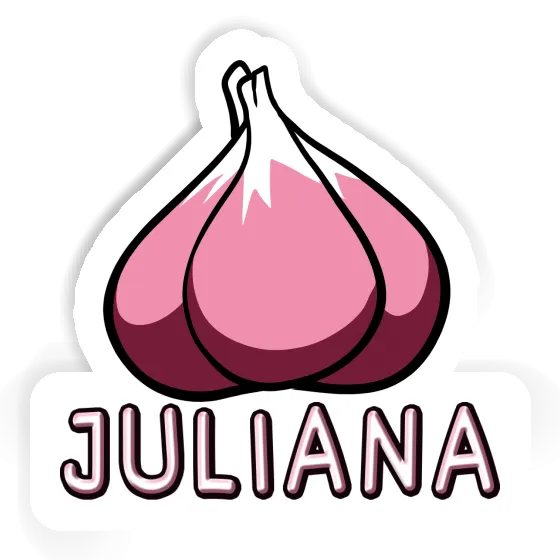 Sticker Juliana Garlic clove Gift package Image