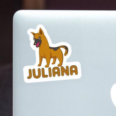 Juliana Sticker Sheperd Dog Image