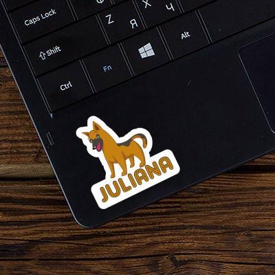 Hirtenhund Sticker Juliana Notebook Image