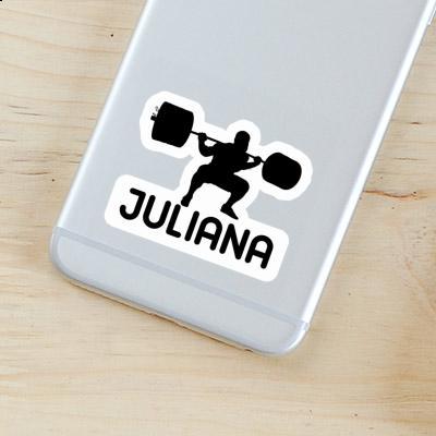 Sticker Juliana Weightlifter Notebook Image