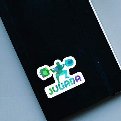 Sticker Juliana Weightlifter Gift package Image