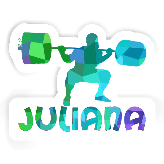 Sticker Juliana Weightlifter Image