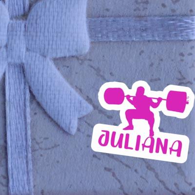 Weightlifter Sticker Juliana Gift package Image