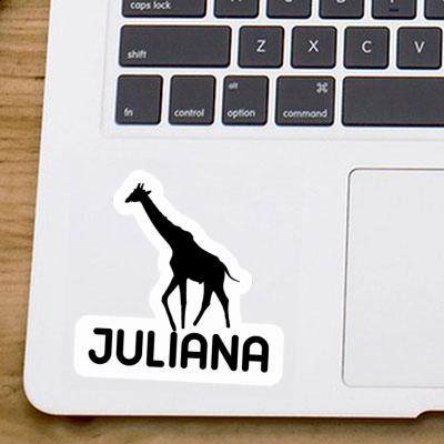 Autocollant Juliana Girafe Notebook Image