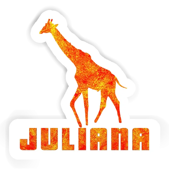 Giraffe Sticker Juliana Gift package Image