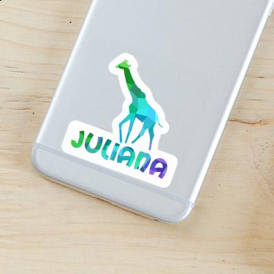 Sticker Juliana Giraffe Notebook Image