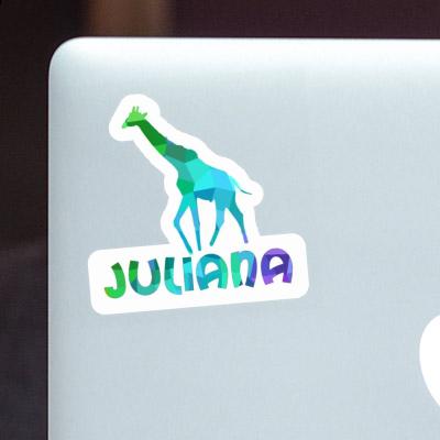 Sticker Juliana Giraffe Image