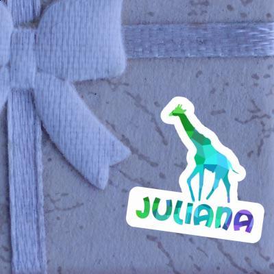 Sticker Juliana Giraffe Gift package Image