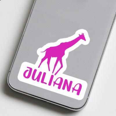 Sticker Juliana Giraffe Gift package Image