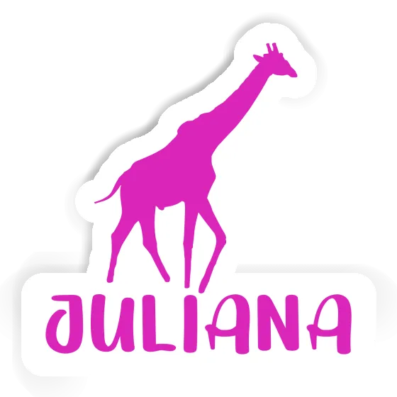 Sticker Juliana Giraffe Image