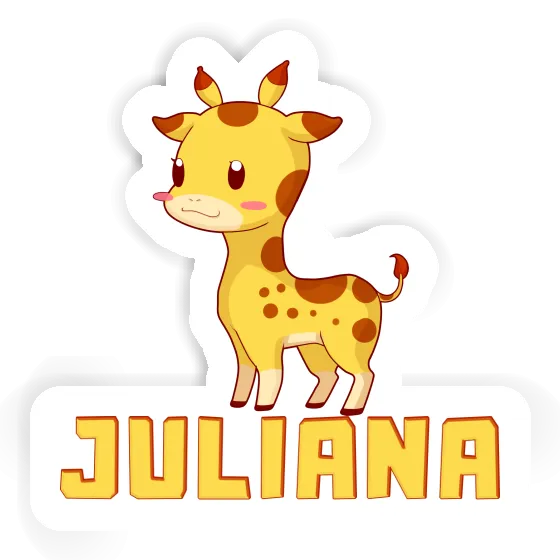 Juliana Sticker Giraffe Gift package Image