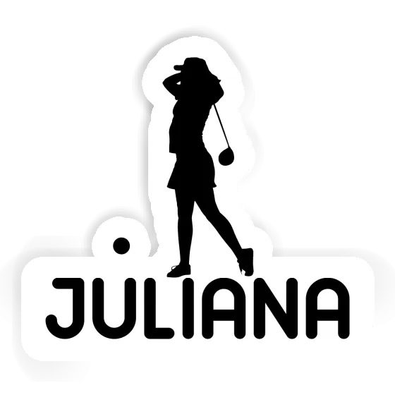 Juliana Sticker Golfer Gift package Image